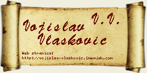 Vojislav Vlašković vizit kartica